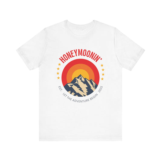 Honeymoonin' Let the Adventure Begin T-shirt