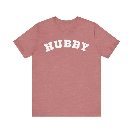 Hubby Block Letter T-shirt