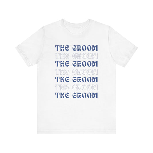 The Groom Repeat Lettering T-shirt