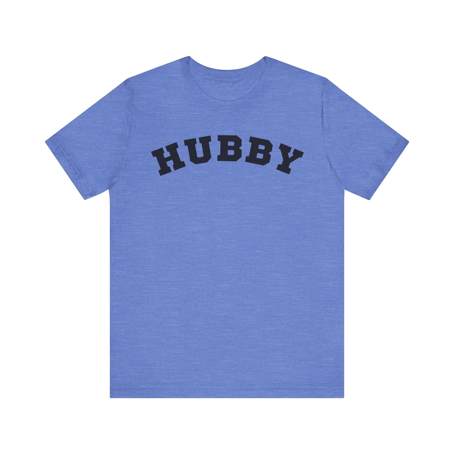 Hubby Black Block Letters T-shirt