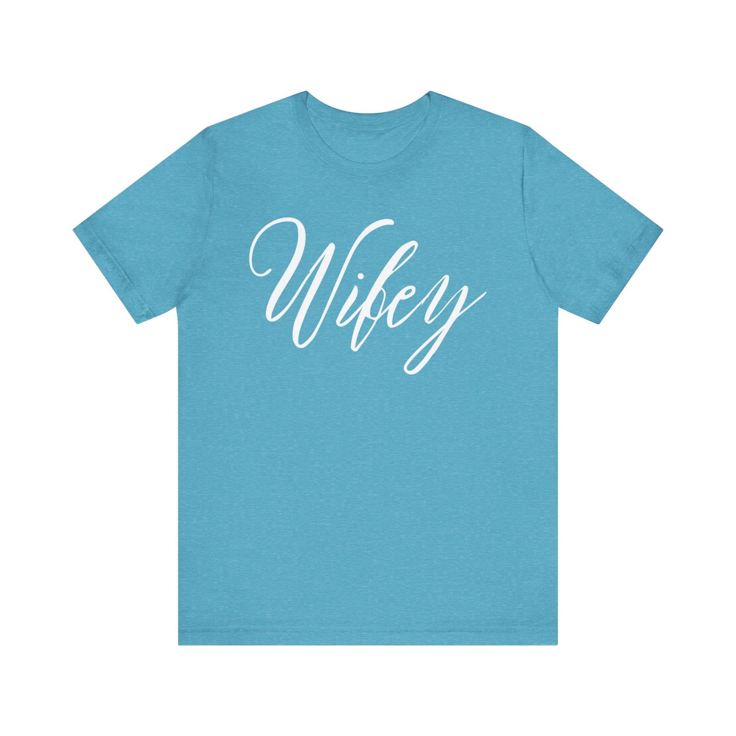 Wifey Cursive Letters T-shirt