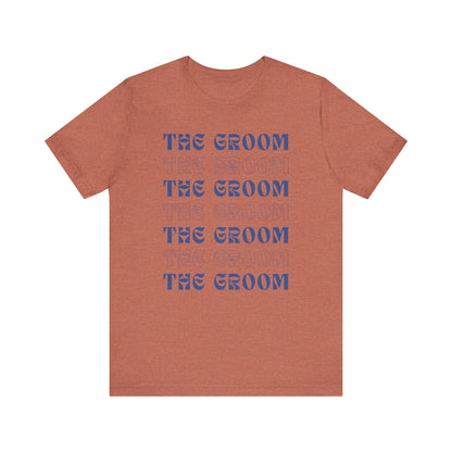 The Groom Repeat Lettering T-shirt