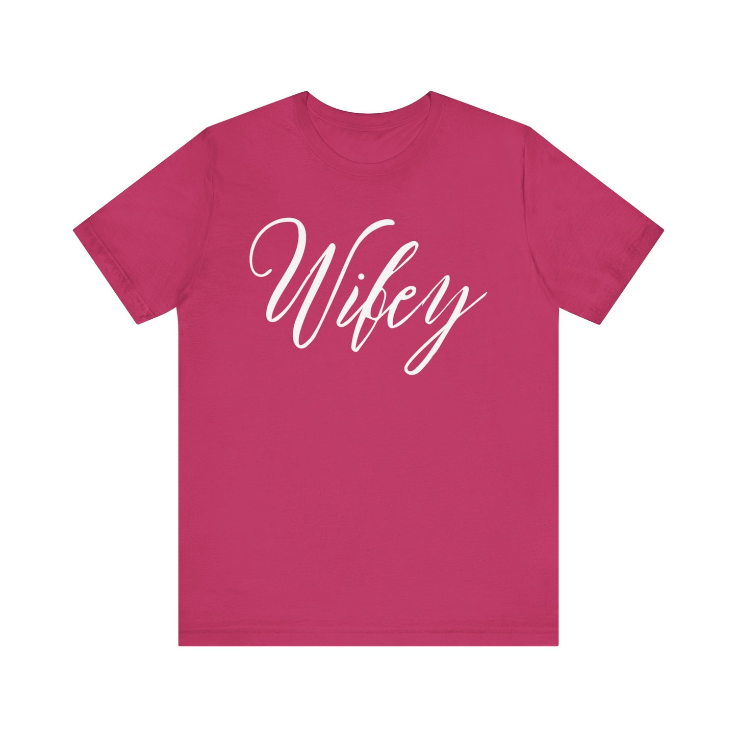 Wifey Cursive Letters T-shirt