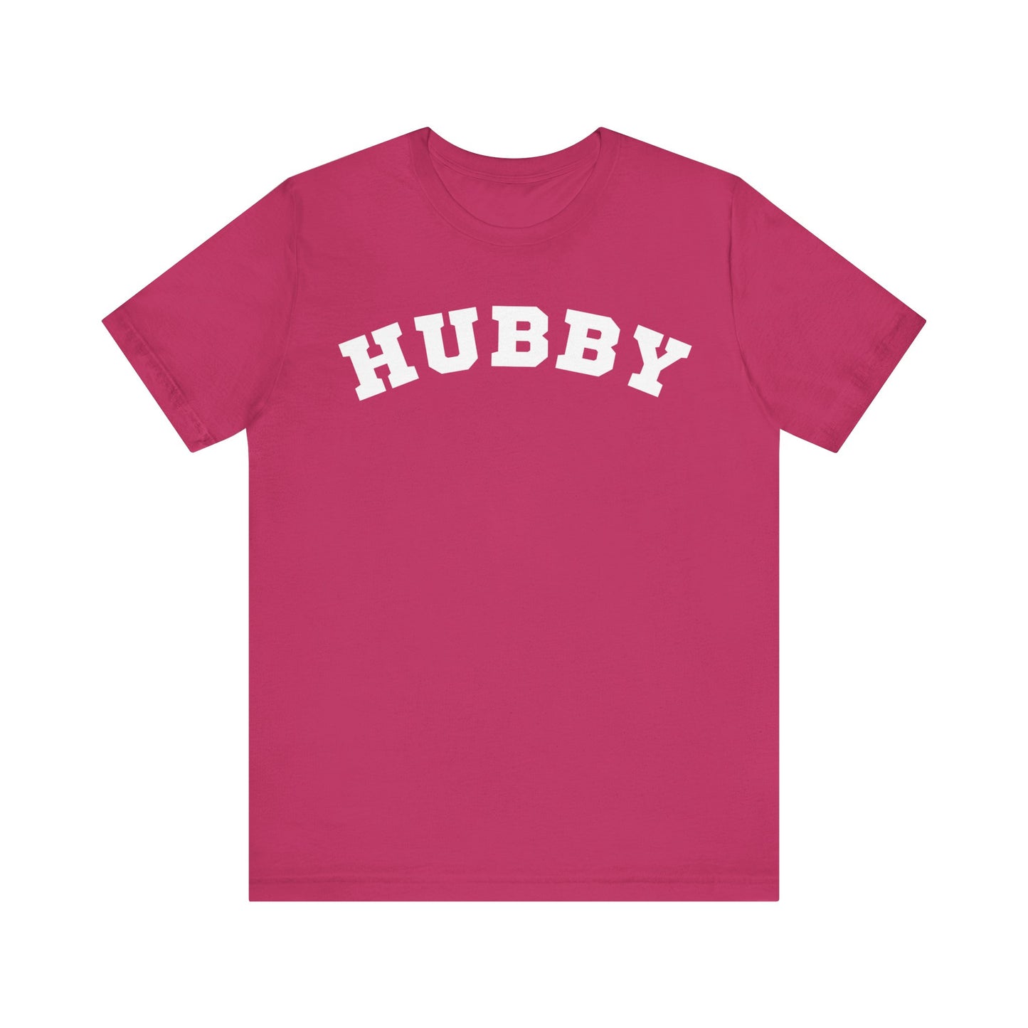 Hubby Block Letter T-shirt