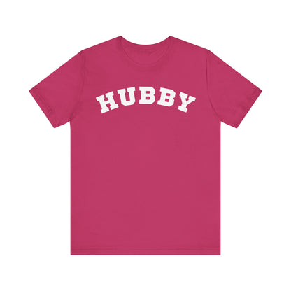Hubby Block Letter T-shirt