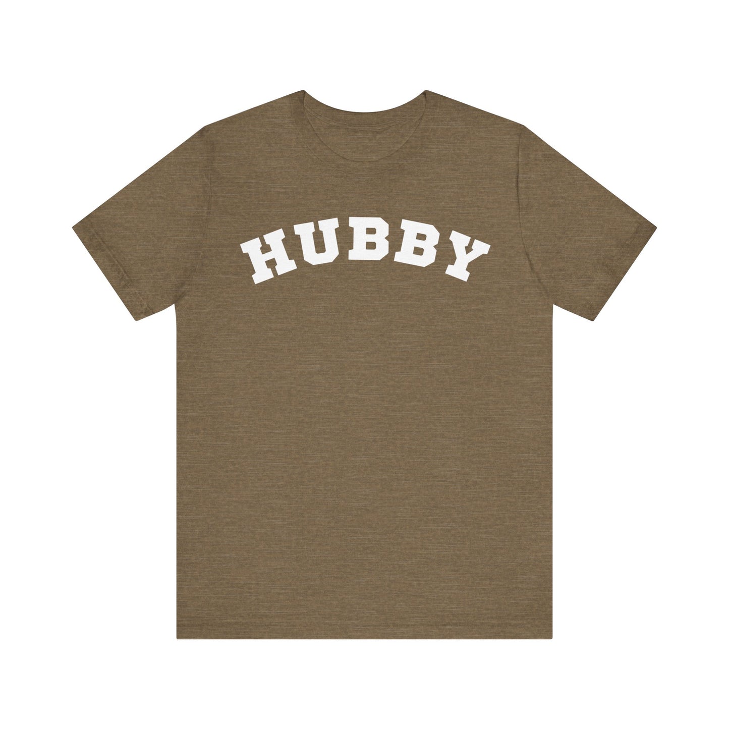 Hubby Block Letter T-shirt