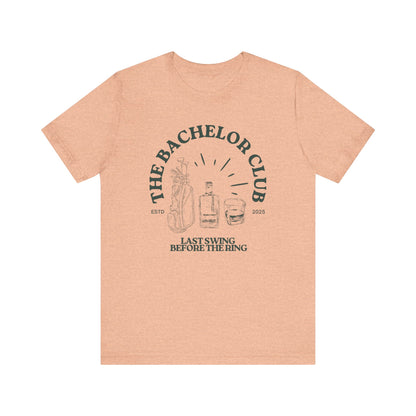 The Bachelor Club Golf Bag and Drinks T-shirt
