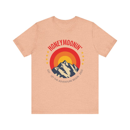 Honeymoonin' Let the Adventure Begin T-shirt