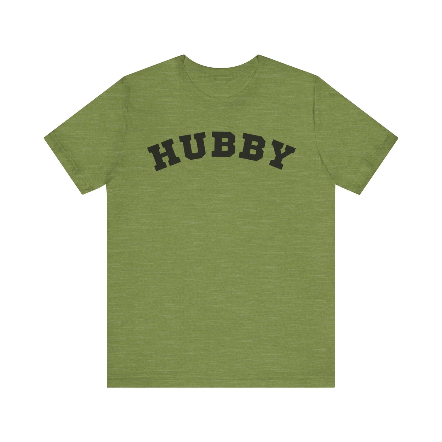 Hubby Black Block Letters T-shirt
