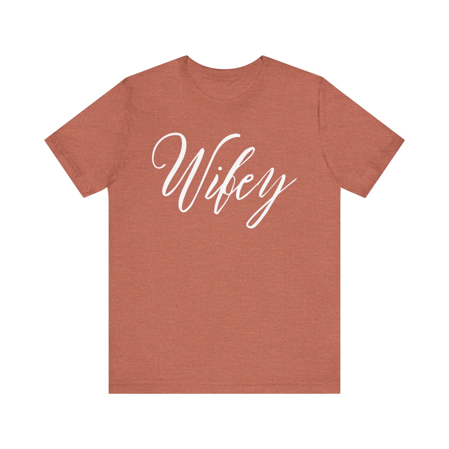 Wifey Cursive Letters T-shirt