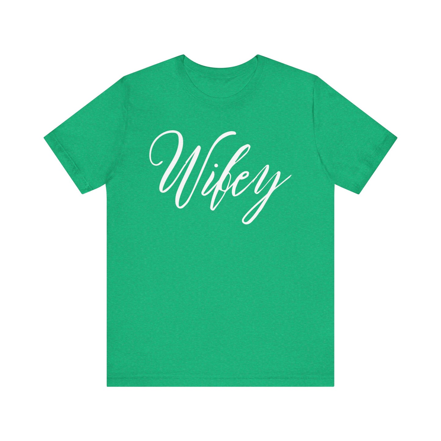 Wifey Cursive Letters T-shirt