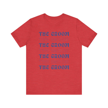The Groom Repeat Lettering T-shirt