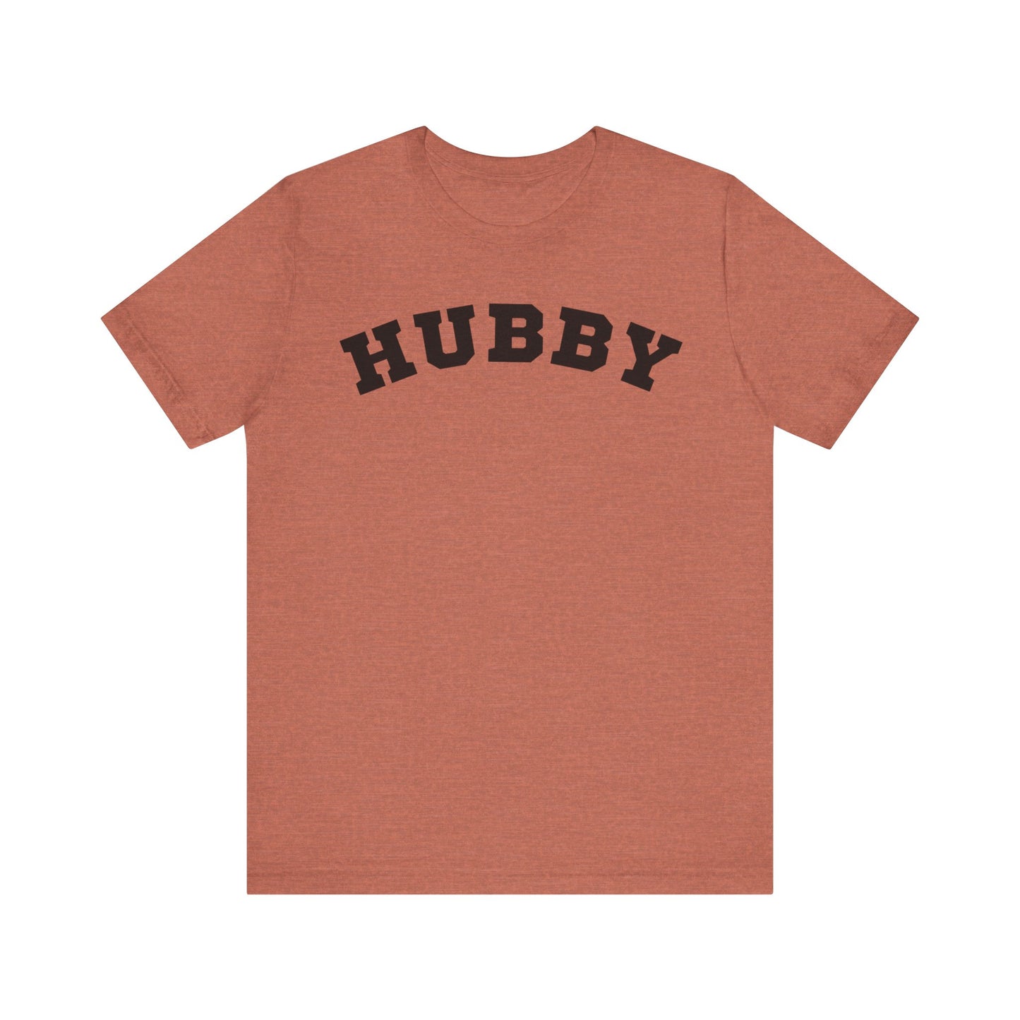 Hubby Black Block Letters T-shirt