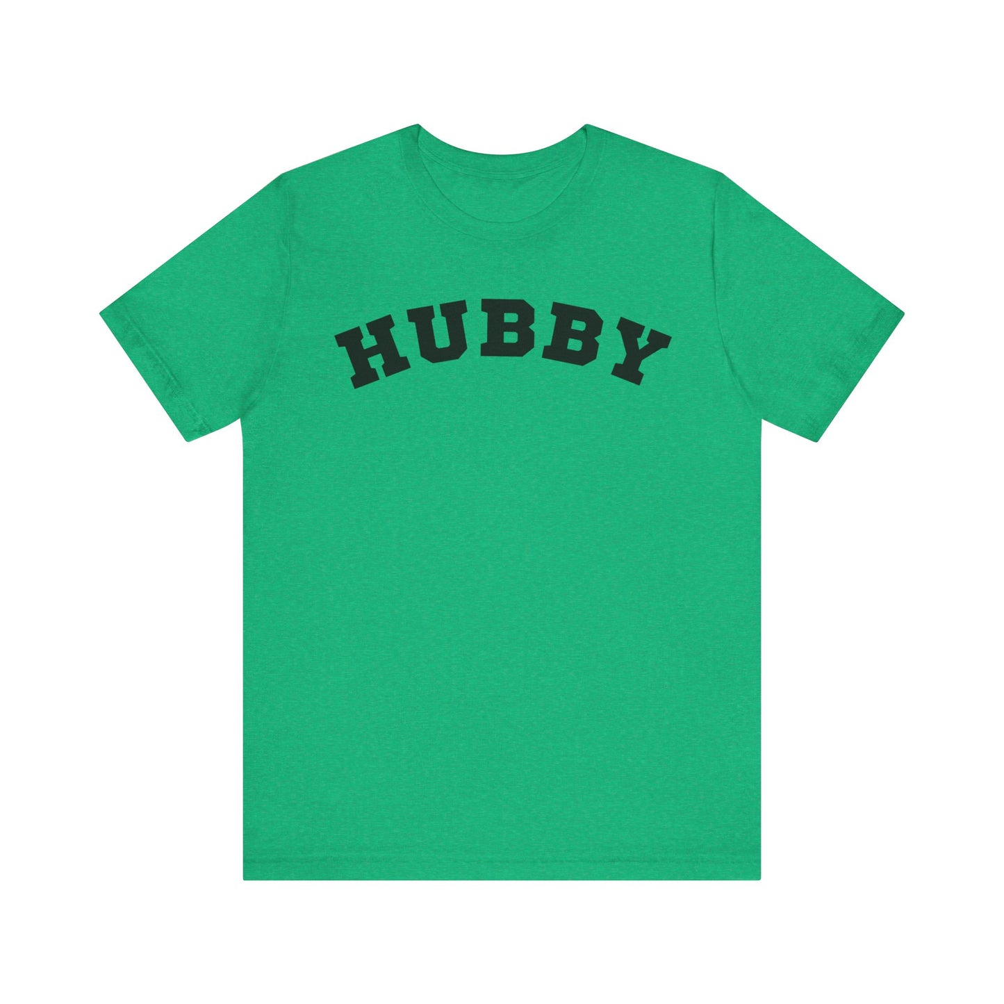 Hubby Black Block Letters T-shirt