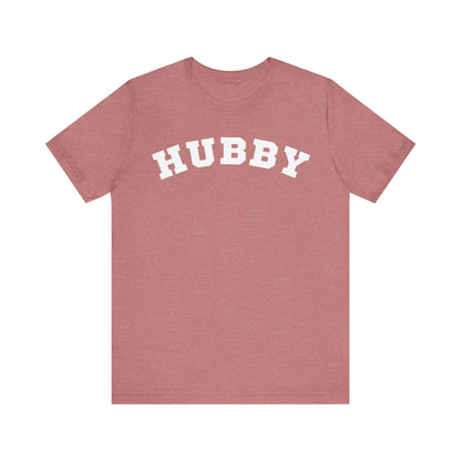 Hubby Block Letter T-shirt