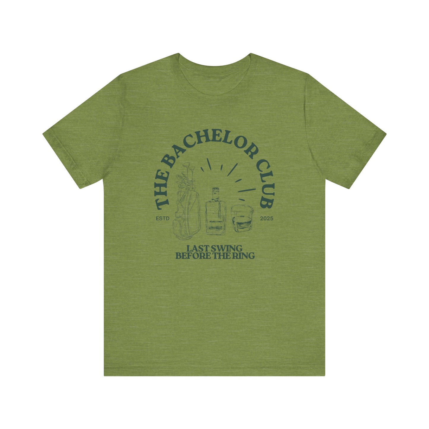 The Bachelor Club Golf Bag and Drinks T-shirt