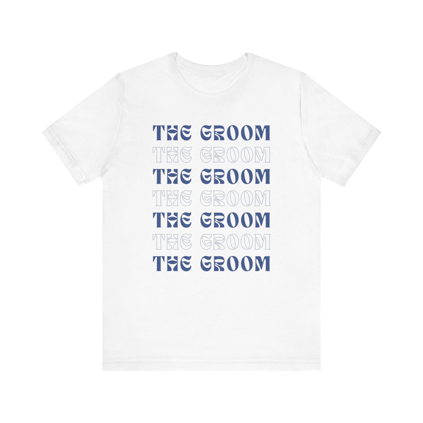 The Groom Repeat Lettering T-shirt