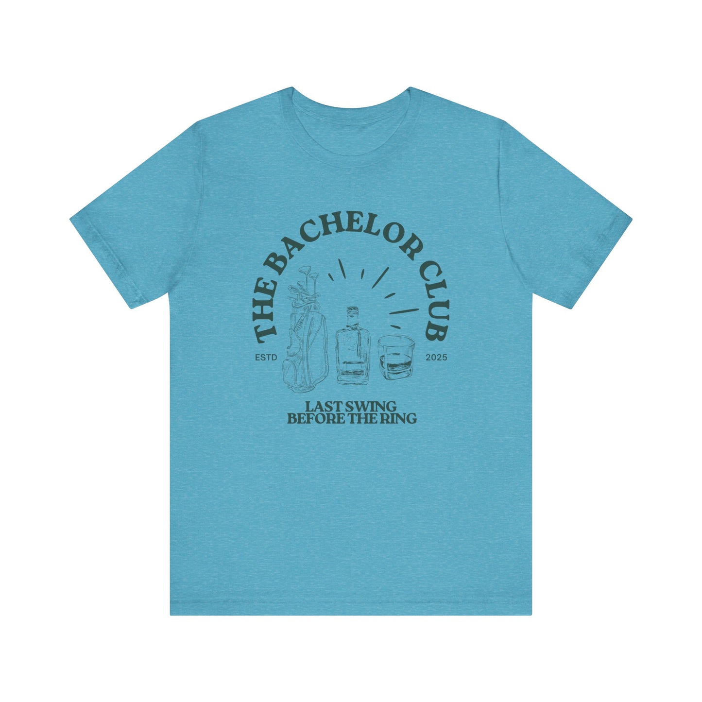 The Bachelor Club Golf Bag and Drinks T-shirt