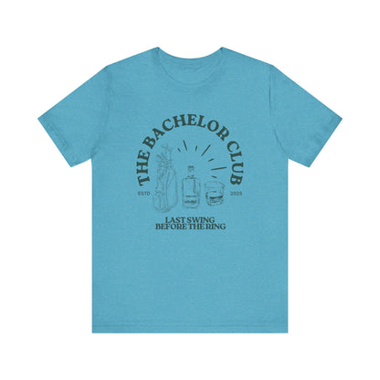 The Bachelor Club Golf Bag and Drinks T-shirt
