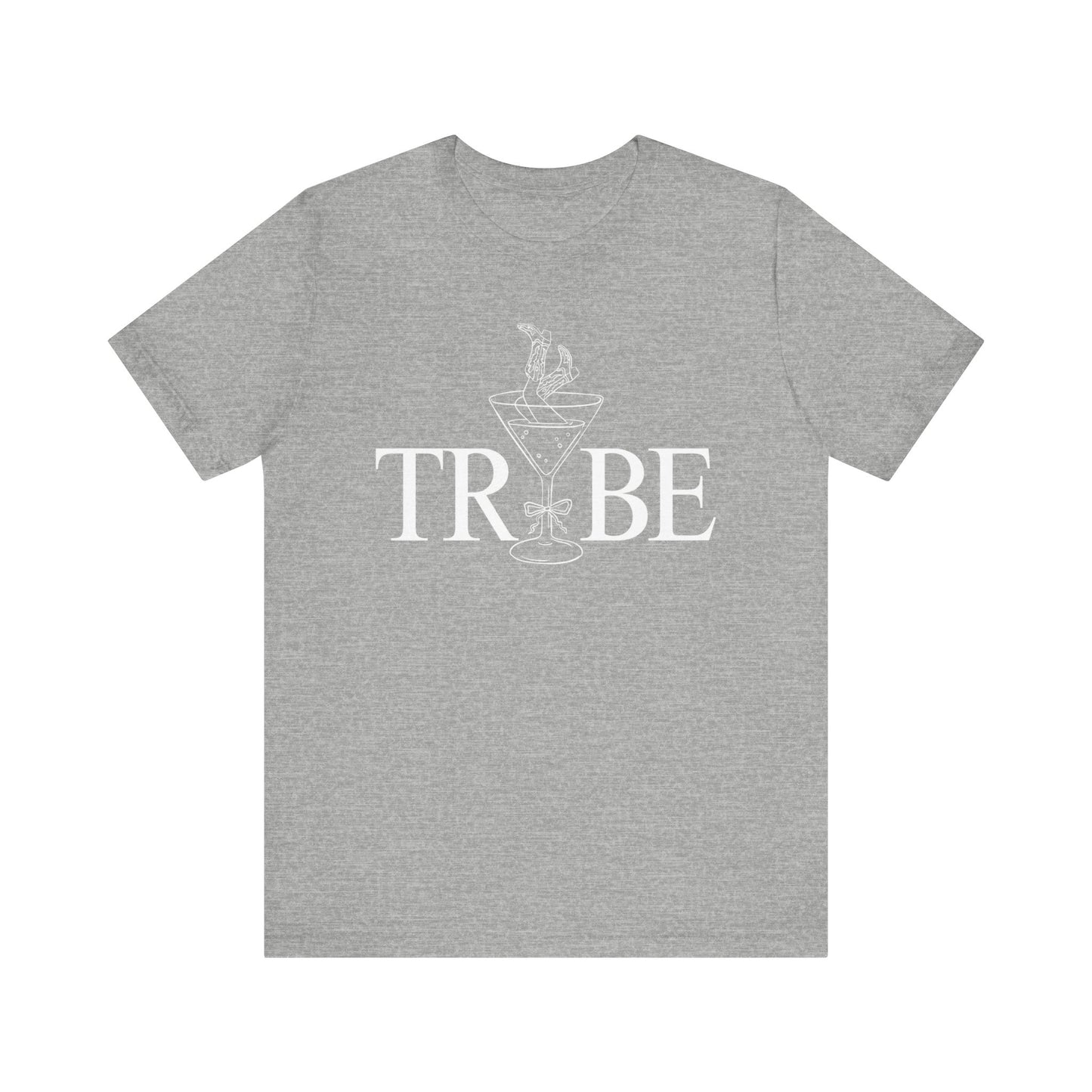 Tribe Cowgirl Martini white Lettering T-shirt