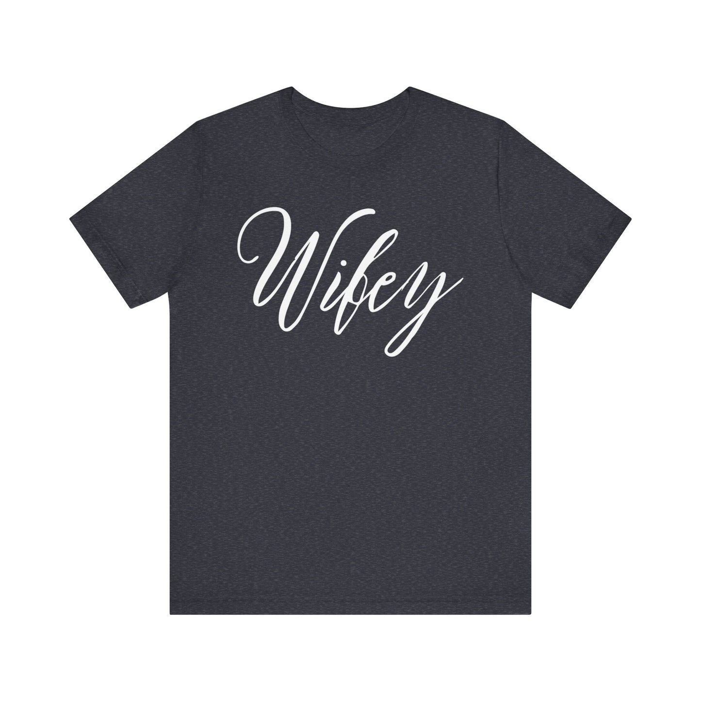 Wifey Cursive Letters T-shirt