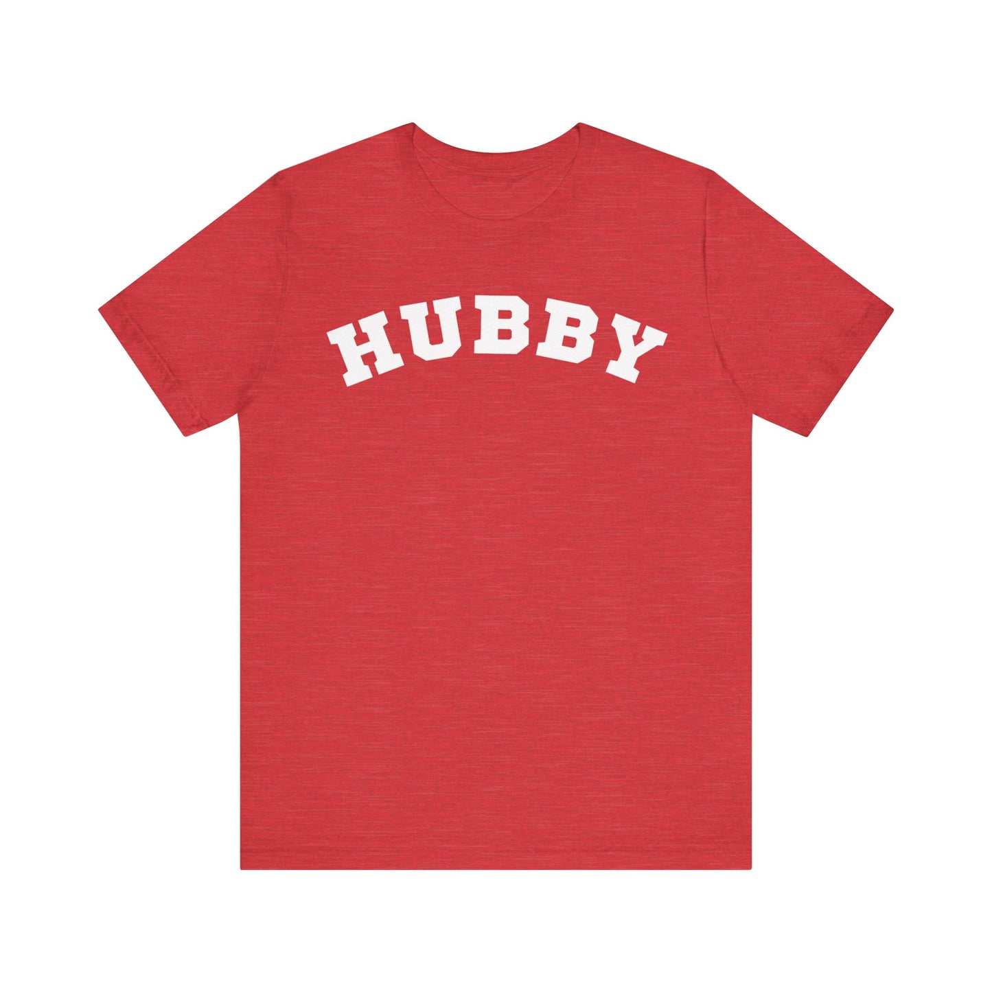 Hubby Block Letter T-shirt