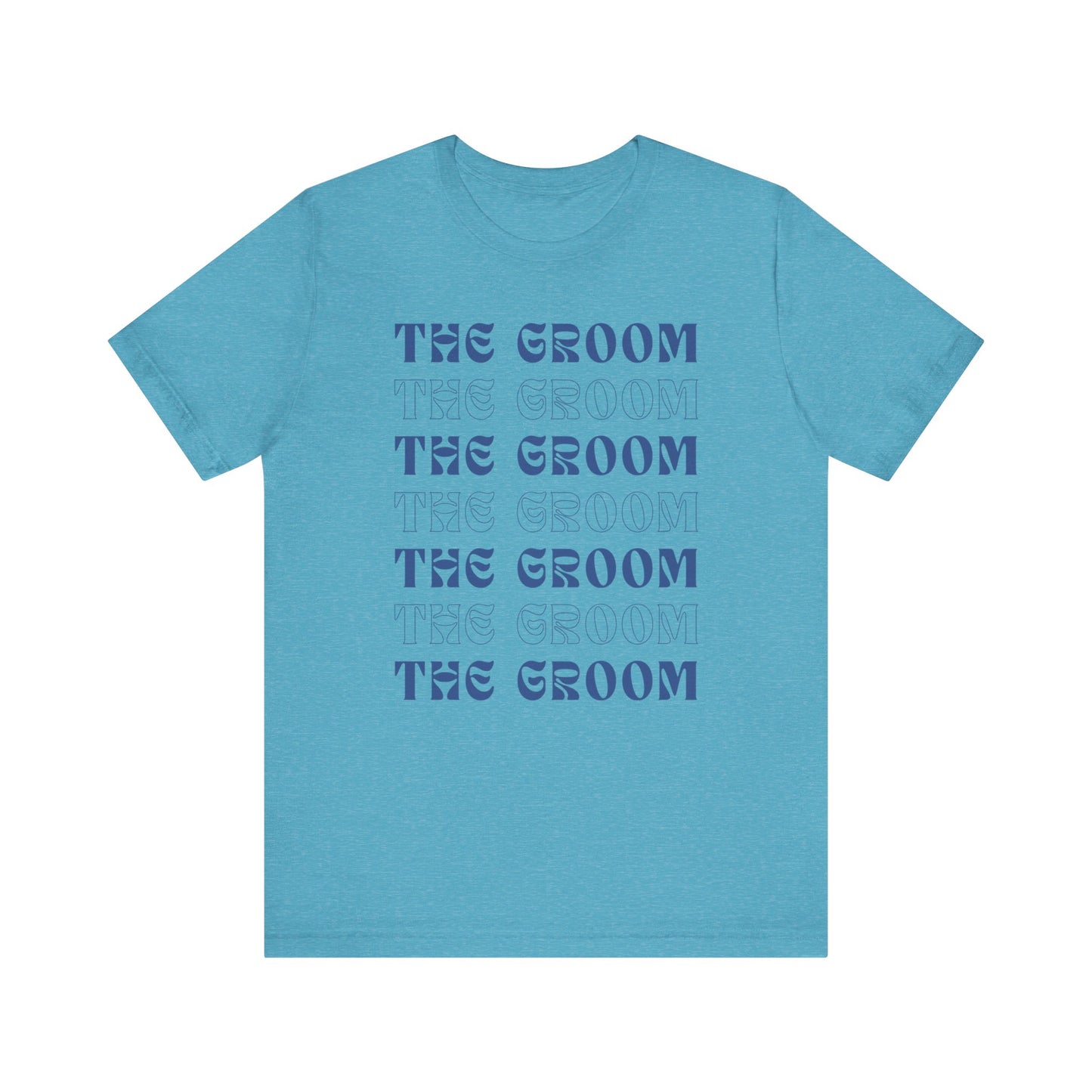The Groom Repeat Lettering T-shirt