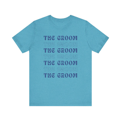 The Groom Repeat Lettering T-shirt