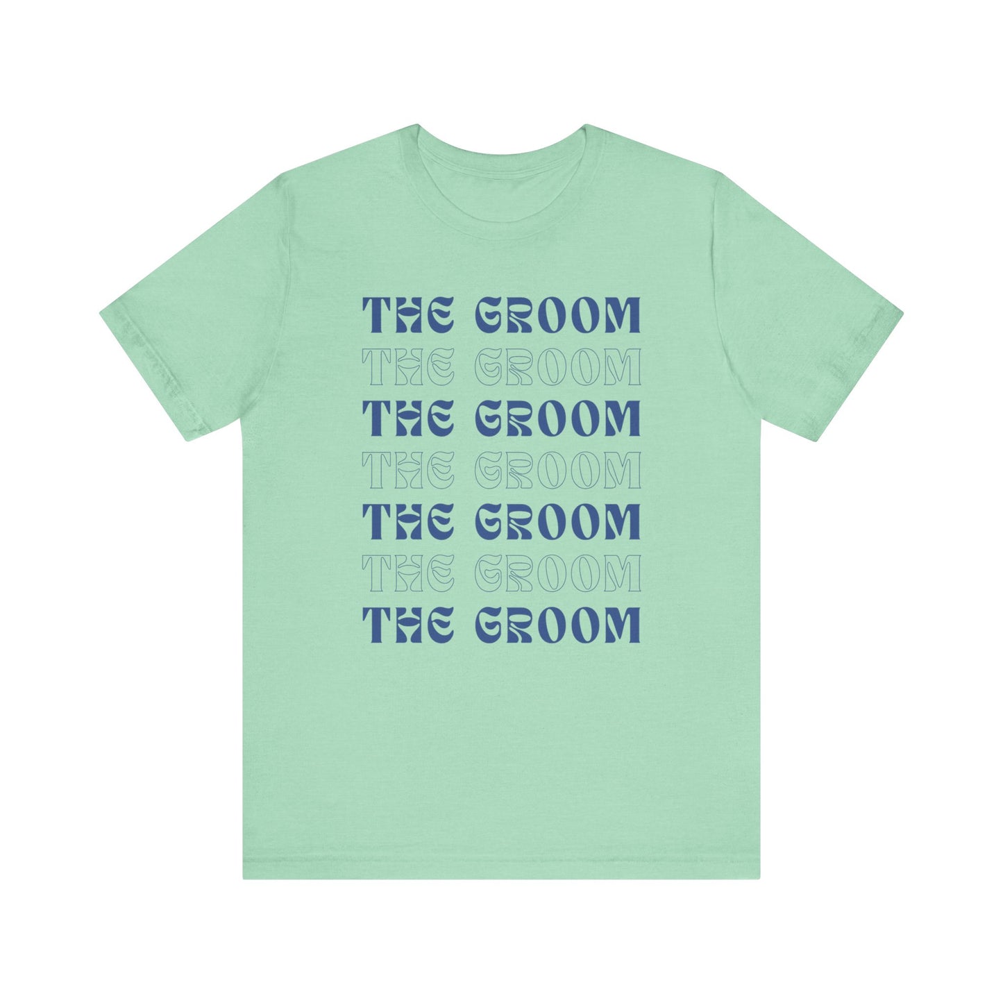 The Groom Repeat Lettering T-shirt