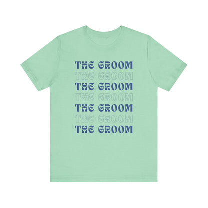 The Groom Repeat Lettering T-shirt