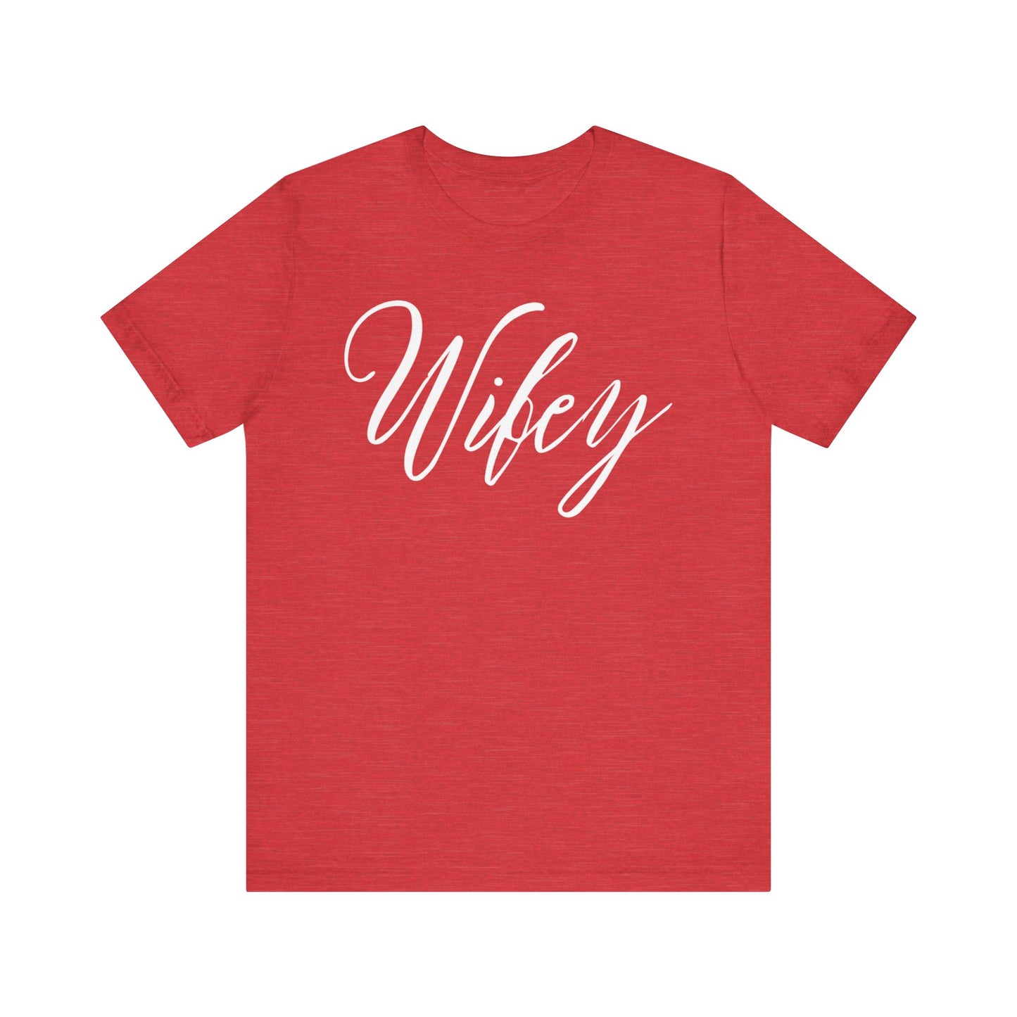 Wifey Cursive Letters T-shirt