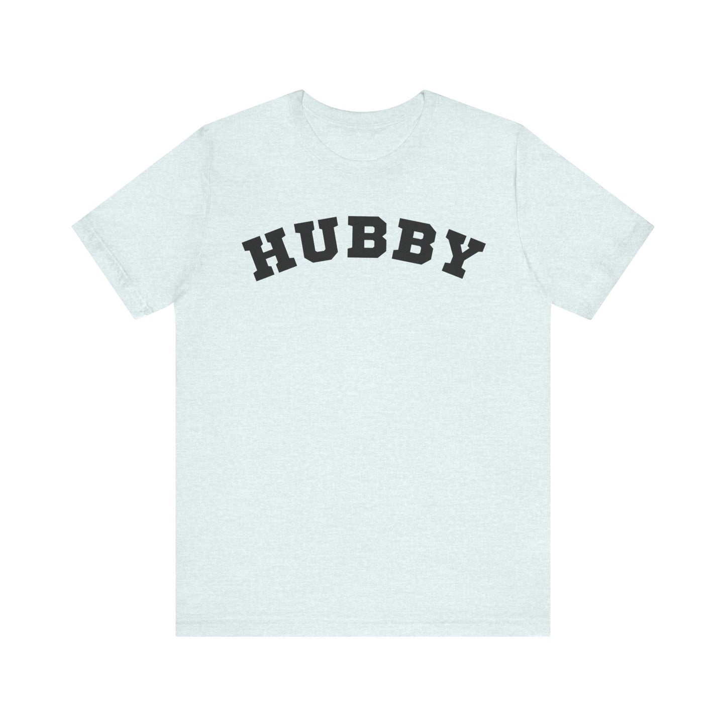 Hubby Black Block Letters T-shirt