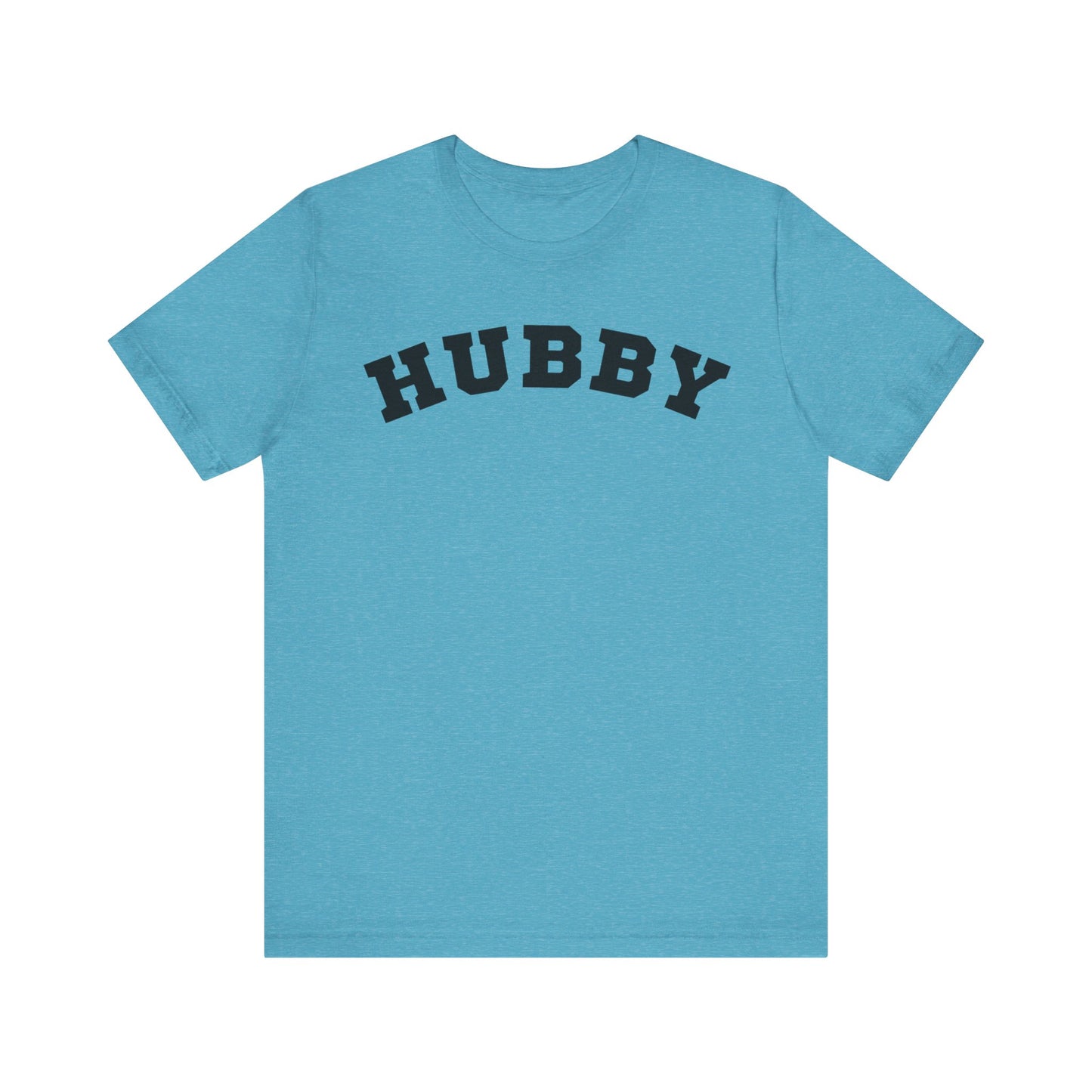 Hubby Black Block Letters T-shirt