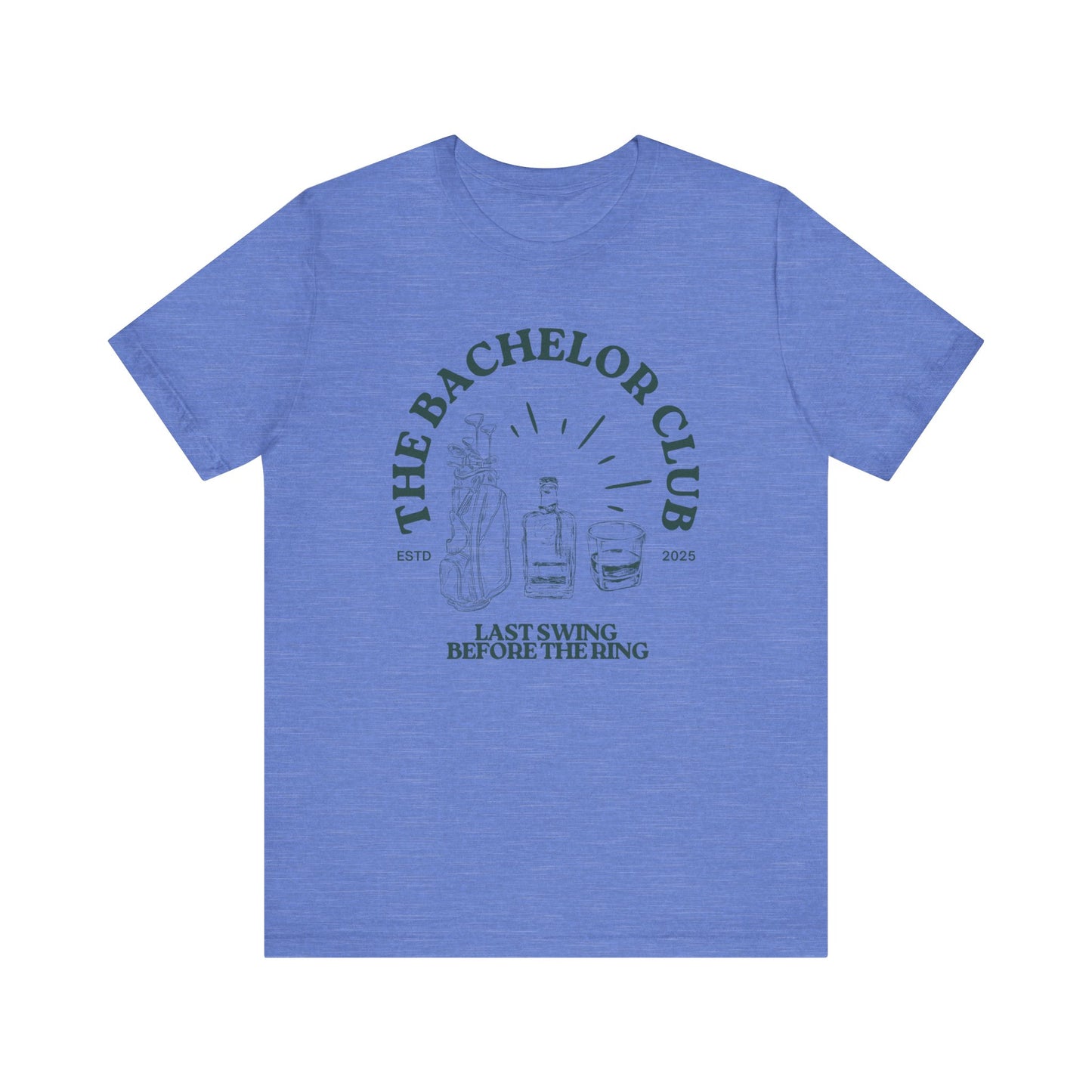 The Bachelor Club Golf Bag and Drinks T-shirt
