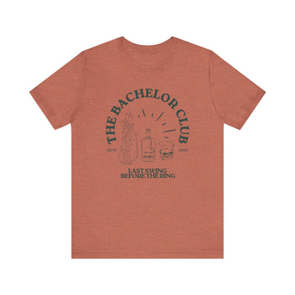 The Bachelor Club Golf Bag and Drinks T-shirt