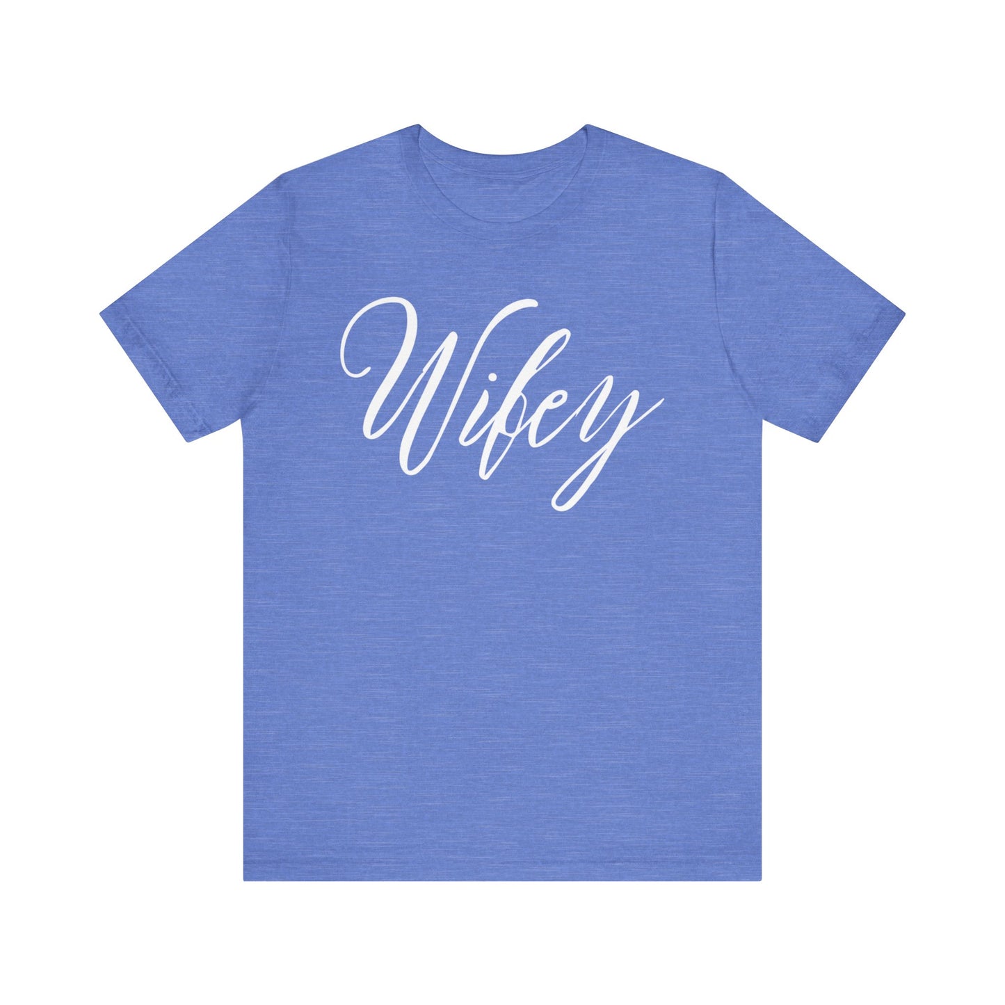 Wifey Cursive Letters T-shirt
