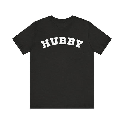 Hubby Block Letter T-shirt