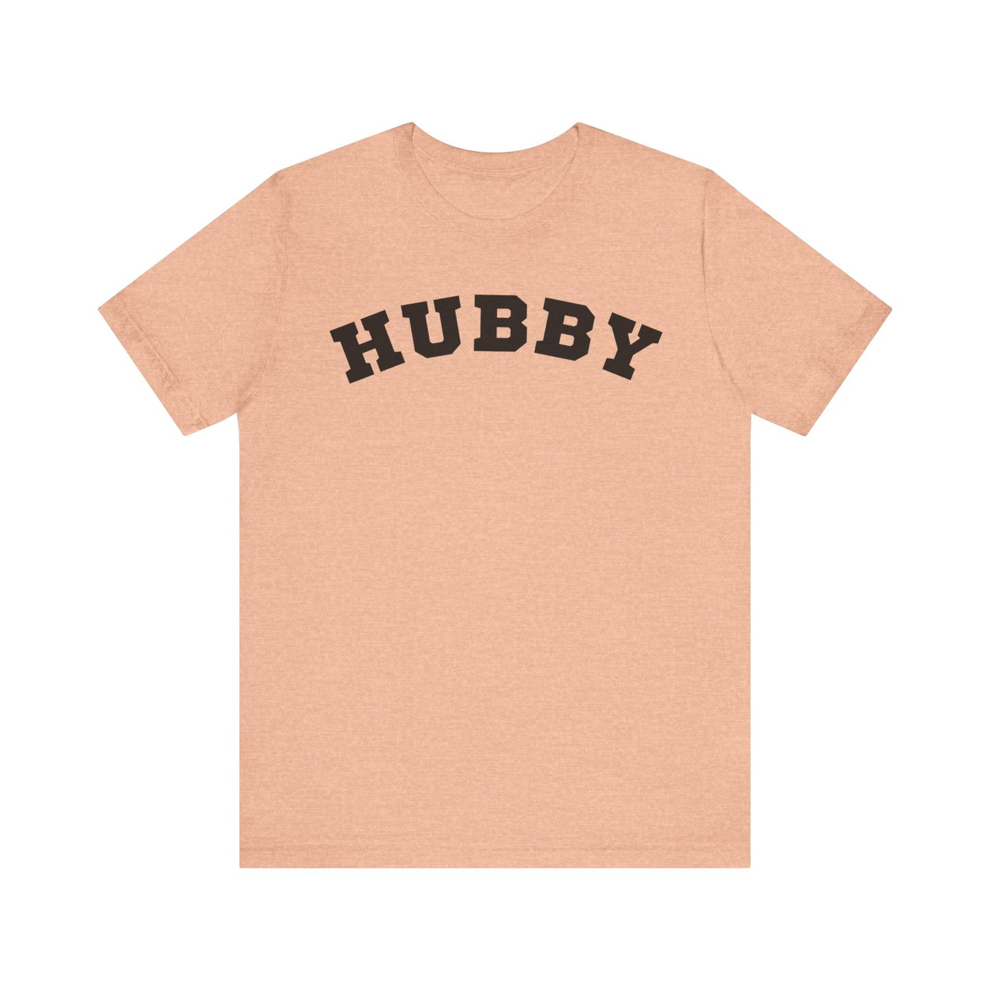 Hubby Black Block Letters T-shirt