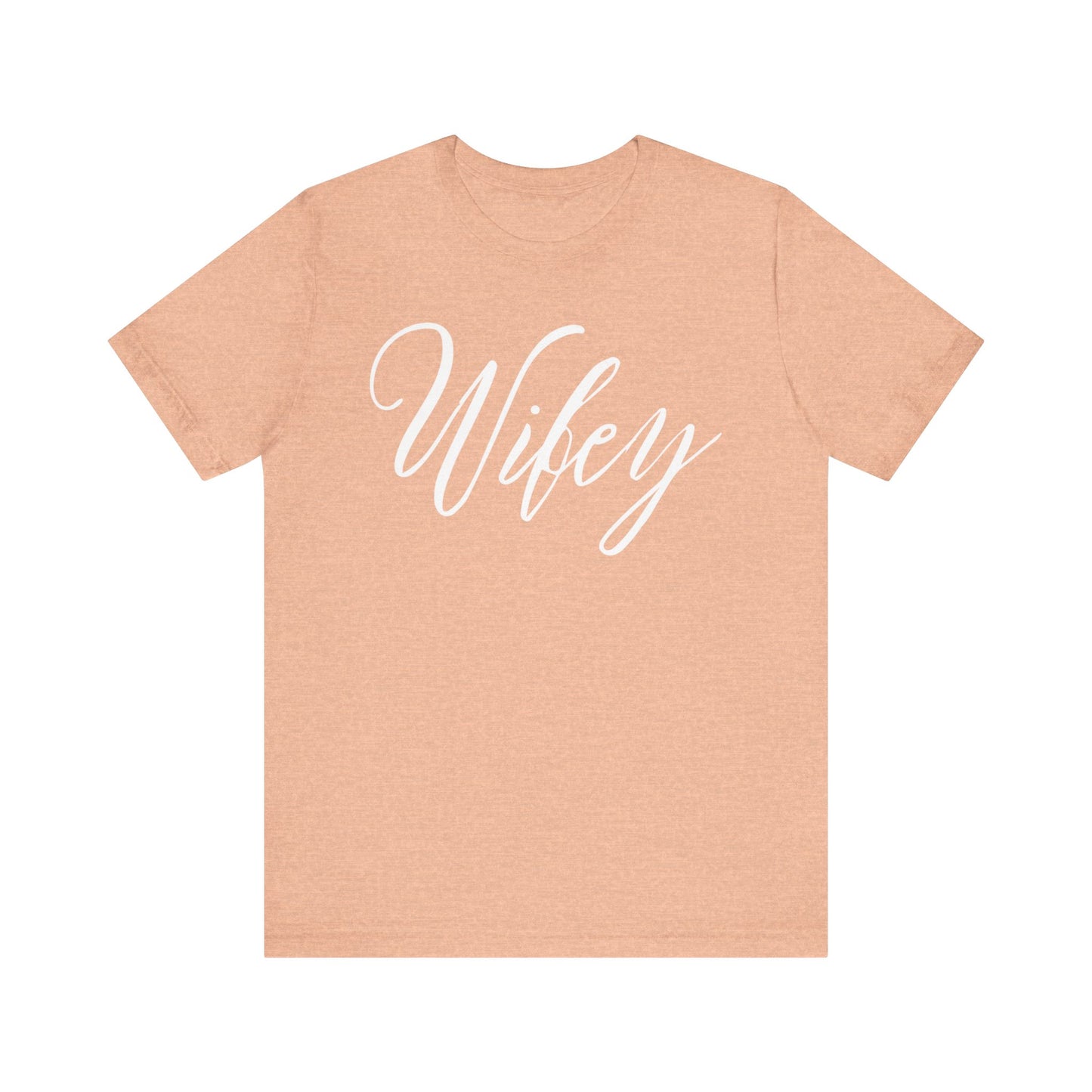 Wifey Cursive Letters T-shirt