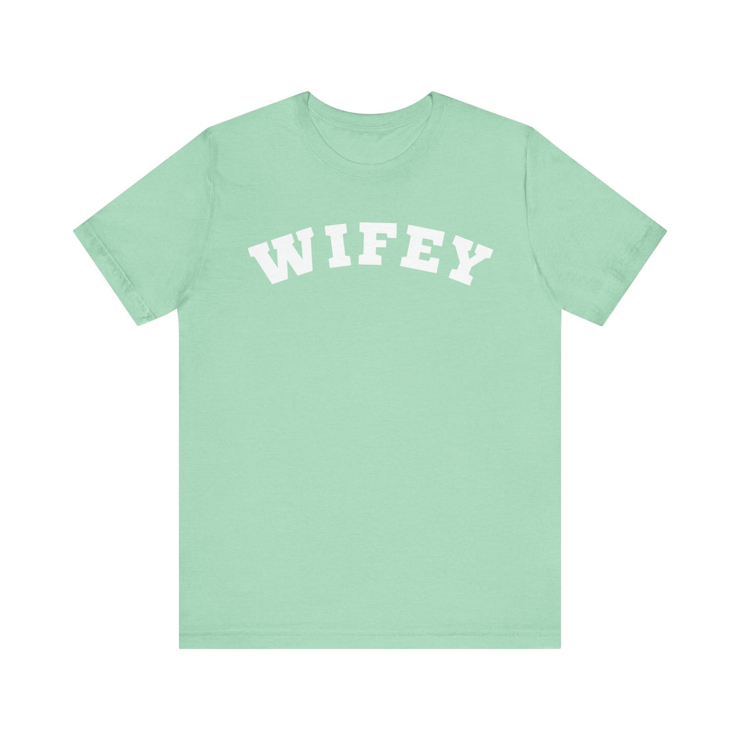 Wifey Block Letter T-shirt