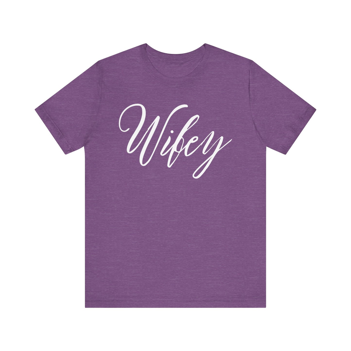 Wifey Cursive Letters T-shirt
