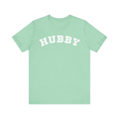 Hubby Block Letter T-shirt