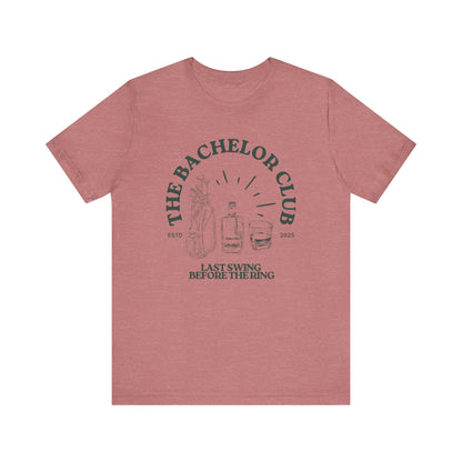 The Bachelor Club Golf Bag and Drinks T-shirt