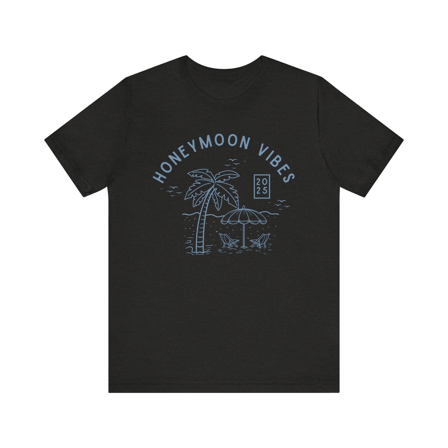 Honeymoon Vibes Beach Scene T-shirt