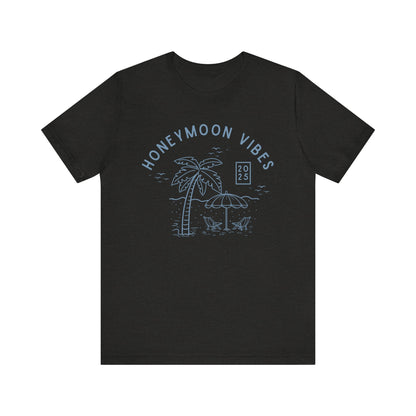 Honeymoon Vibes Beach Scene T-shirt