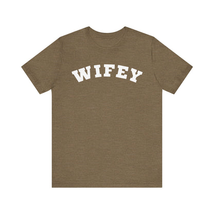 Wifey Block Letter T-shirt