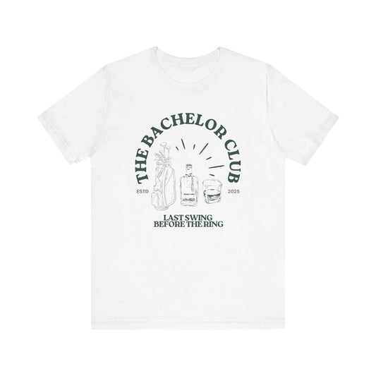 The Bachelor Club Golf Bag and Drinks T-shirt