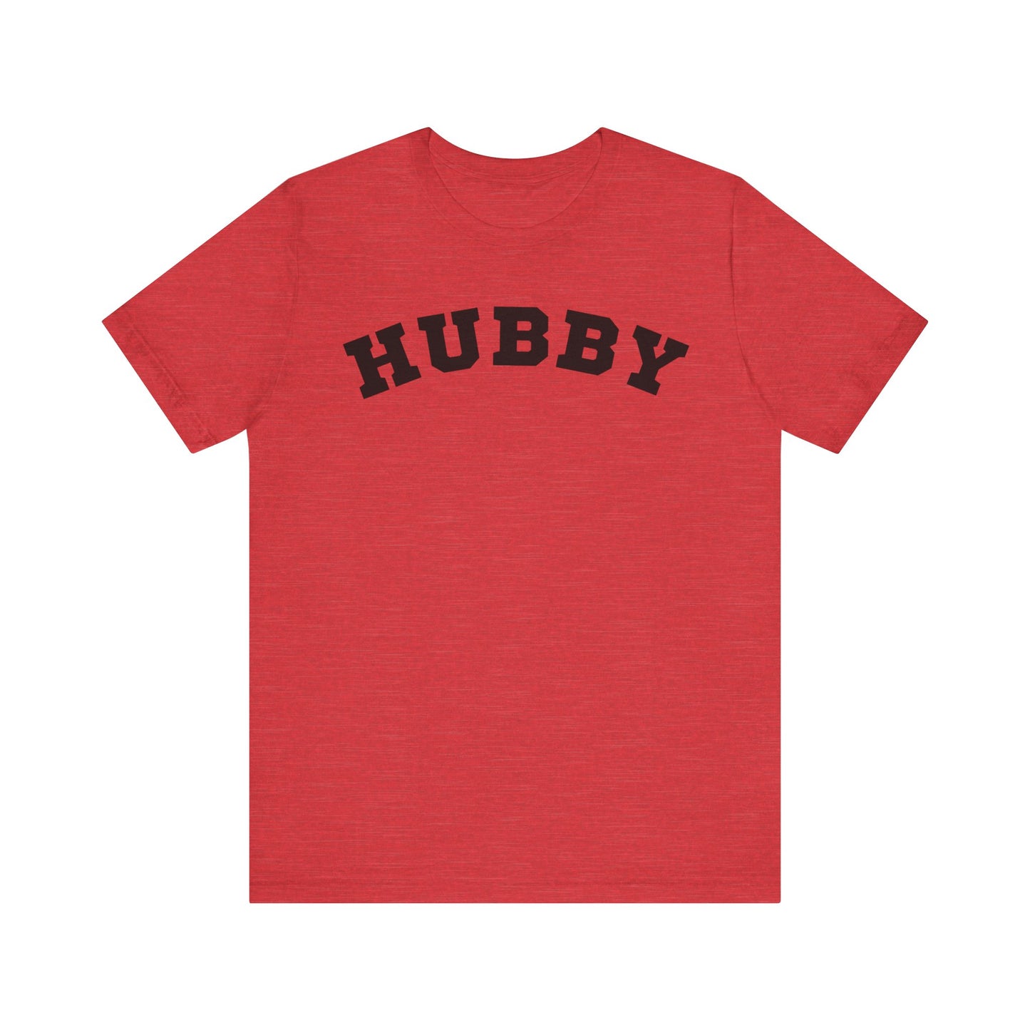 Hubby Black Block Letters T-shirt