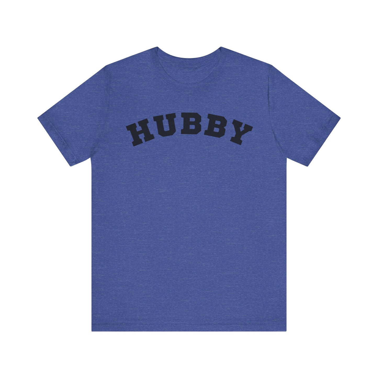 Hubby Black Block Letters T-shirt