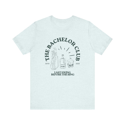 The Bachelor Club Golf Bag and Drinks T-shirt